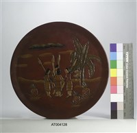 藏品(原住民漆器紀念盤)的圖片